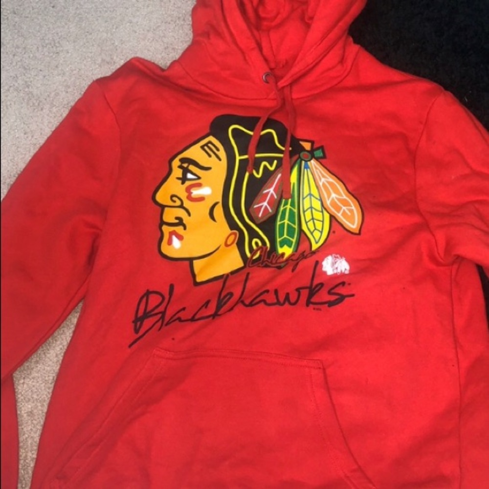 L nhl blackhawks sweatshirt